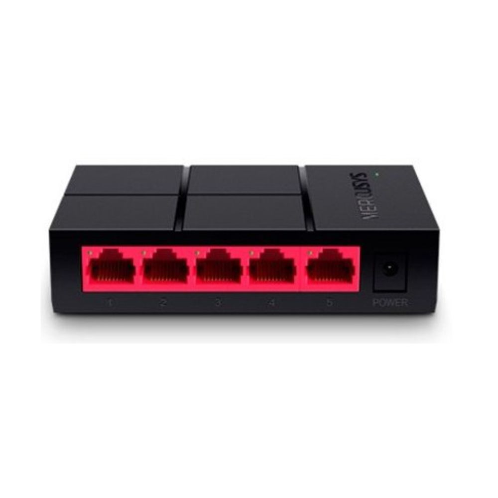 Switch de Rede Ethernet 5 Portas 1000Mbps RJ45