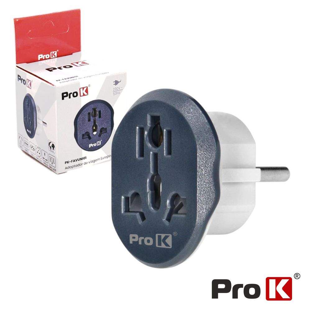 FICHA ADAPTADORA VIAGEM UNIVERSAL PARA EUROPA