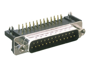 Ficha D-Sub DB25p Macho P/Soldar
